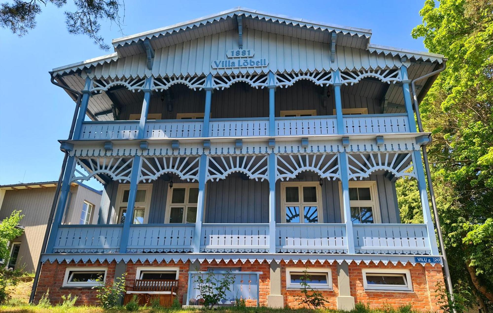 Villa Loebel 1881 Juodkrantė Buitenkant foto